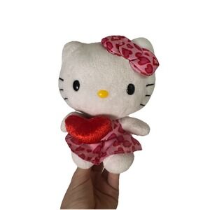Ty Beanie Baby‎ - Hello Kitty by Sanrio Plush Heart Dress and Heart 2013